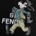 Fendi T-shirts for men Monsters Black/White #A47112