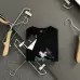 Fendi T-shirts for men Monsters Black/White #A47112