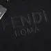 Fendi T-shirts for men ROMA Black/White #A47127