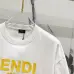 Fendi T-shirts for men ROMA Black/White #A47138