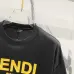 Fendi T-shirts for men ROMA Black/White #A47138