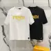Fendi T-shirts for men ROMA Black/White #A47138
