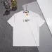 Fendi T-shirts for men color logo Black/White #A47091