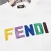 Fendi T-shirts for men color logo Black/White #A47096