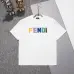 Fendi T-shirts for men color logo Black/White #A47096