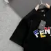 Fendi T-shirts for men color logo Black/White #A47108