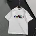 Fendi T-shirts for men color logo Black/White #A47108