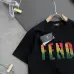 Fendi T-shirts for men color logo black #A47109