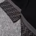 Fendi T-shirts for men logo printing Black/White #A47088