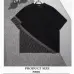 Fendi T-shirts for men logo printing Black/White #A47088