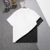 Fendi T-shirts for men logo printing Black/White #A47088