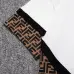 Fendi T-shirts for men logo printing Black/White #A47088