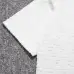 Fendi T-shirts for men logo printing Black/White/Blue #A47099