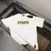 Fendi T-shirts for men yellow logo #A47102