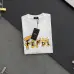 Fendi T-shirts for men yellow logo #A47113