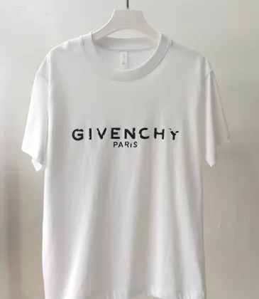 Givenchy Paris Logo Cotton T Shirts in Pink Brown Black and White for men Casual Fashion #A54254