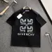 Givenchy T-shirts for MEN Black/White #A47153