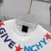 Givenchy T-shirts for MEN Black/White #A47174