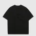 Givenchy T-shirts for MEN Solid Color Crew Neck Black/White #A46474