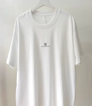 Givenchy White Cotton T Shirt with Small Center Chest Logo for Modern Minimalist Style #A54253
