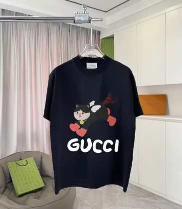   Men's AAA T-shirts  Cat Embroidery T-shirt Men's #A53735