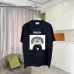 Gucci Light Blue T Shirt Featuring Funny Cartoon Character with Glasses in Modern Style #A54264