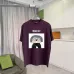 Gucci Light Blue T Shirt Featuring Funny Cartoon Character with Glasses in Modern Style #A54264