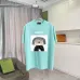 Gucci Light Blue T Shirt Featuring Funny Cartoon Character with Glasses in Modern Style #A54264