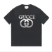 Gucci Men's AAA T-shirts EUR Sizes Black/White #A25304