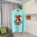 Gucci Purple T Shirt Featuring Blossom Cartoon Doll Graphic with Pink and Green Design Accents #A54263