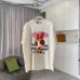 Gucci Purple T Shirt Featuring Blossom Cartoon Doll Graphic with Pink and Green Design Accents #A54263