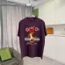 Gucci Purple T Shirt Featuring Blossom Cartoon Doll Graphic with Pink and Green Design Accents #A54263