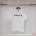 Gucci T-shirts for Gucci Men's AAA T-shirts 270g Black/White #A53116