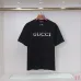 Gucci T-shirts for Gucci Men's AAA T-shirts 270g Black/White #A53116