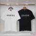 Gucci T-shirts for Gucci Men's AAA T-shirts 270g Black/White #A53116