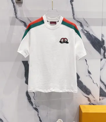 Gucci T-shirts for Gucci Men's AAA T-shirts Weight: 320g 1921 Black/White #A53042