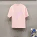 Gucci T-shirts for Gucci Men's AAA T-shirts Weight: 320g Black/White/Pink #A53043