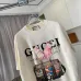 Gucci White T Shirt with Bold Handbag Graphic and Statement Typography Streetwear Inspired Design #A54262