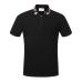 Gucci Solid Cotton polo with embroideries bee Kingsnake UFO men polo shirts #9100585