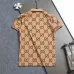Gucci T-shirts for Gucci Polo Shirts 320g Black/White/Khaki #A53050