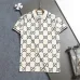 Gucci T-shirts for Gucci Polo Shirts 320g Black/White/Khaki #A53050