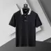 Gucci T-shirts for Gucci Polo Shirts Striped collar Black/White #A46546