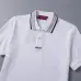 Gucci T-shirts for Gucci Polo Shirts Striped collar Black/White #A46546