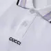 Gucci T-shirts for Gucci Polo Shirts Striped collar Black/White #A46546