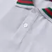 Gucci T-shirts for Gucci Polo Shirts Striped collar White #A46552