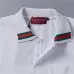 Gucci T-shirts for Gucci Polo Shirts Striped collar White #A46552