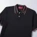 Gucci T-shirts for Gucci Polo Shirts collar logo Black/White #A46545