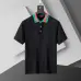Gucci T-shirts for Gucci Polo Shirts collar logo Black/White #A46548