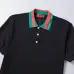 Gucci T-shirts for Gucci Polo Shirts collar logo Black/White #A46548