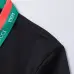 Gucci T-shirts for Gucci Polo Shirts collar logo Black/White #A46548